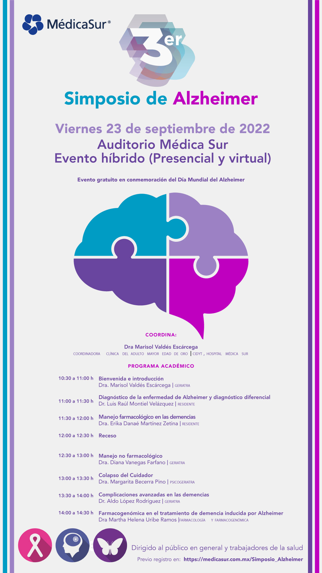 3º Simposio de Alzheimer: Enemigo silencioso